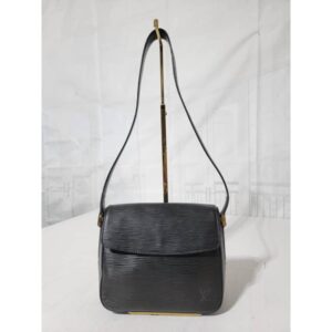 LOUIS VUITTON Epi Leather Buci Bag Black