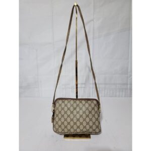 Gucci Vintage GG Crossbody/Shoulder Bag Brown