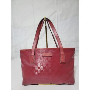 GUCCI Imprime Monogram Small Joy Tote Bag Rose Blush