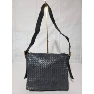 Bottega Veneta Brown Moro Intrecciato Leather Large Crossbody Messenger
