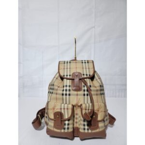 Burberry London Vintage Haymarket Backpack