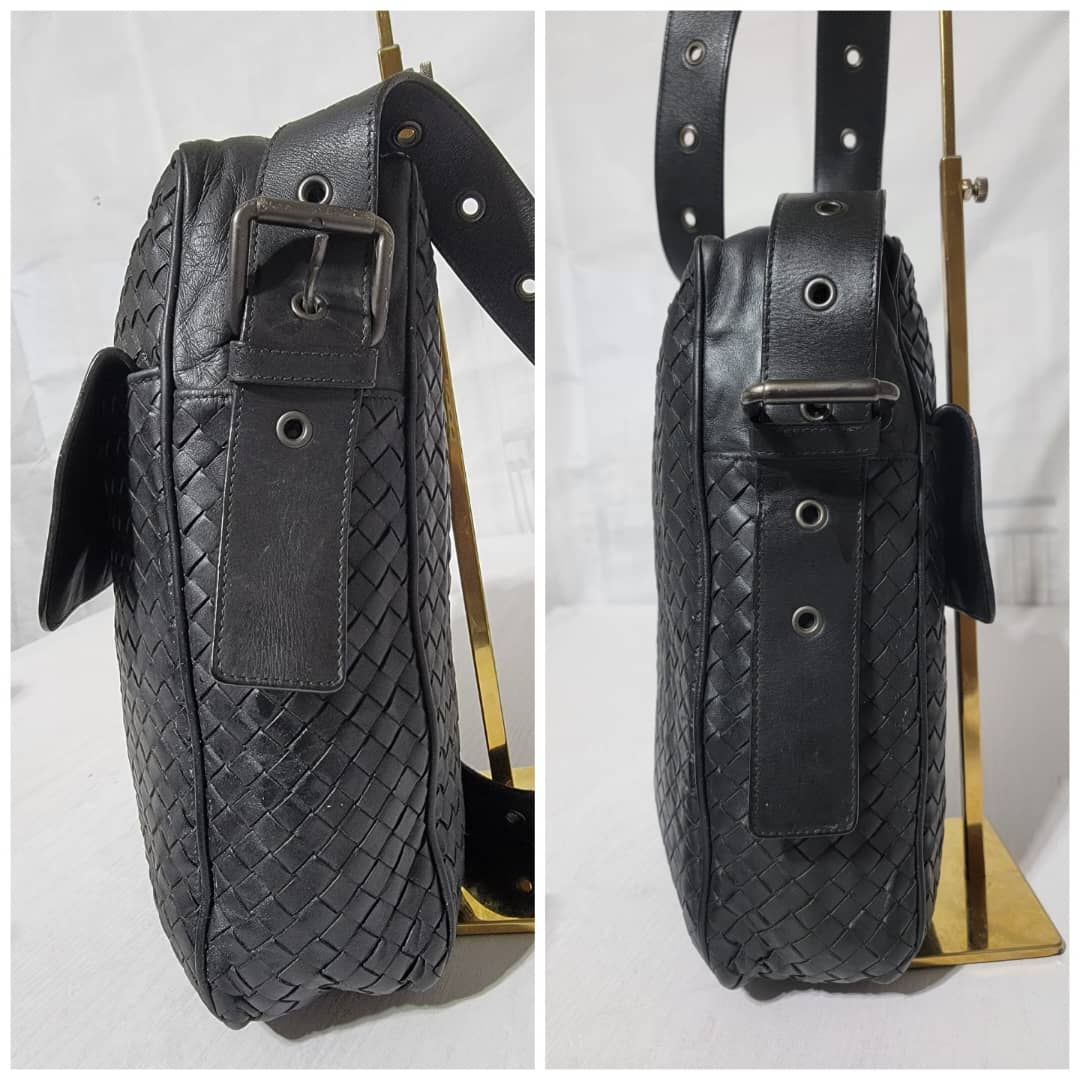 Bottega Veneta Front Pocket Messenger Bag Intrecciato Nappa Large - Image 6