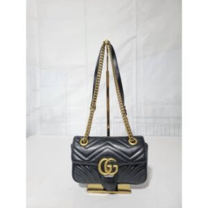 Gucci GG Marmont Flap Bag Matelasse Leather Mini