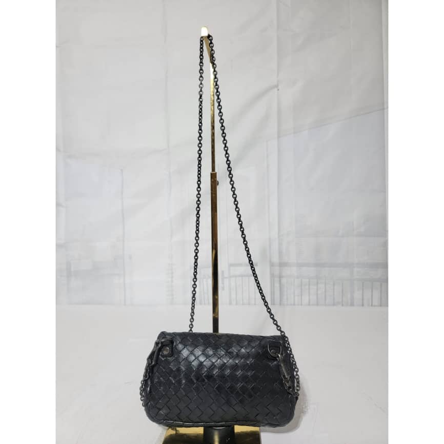 BOTTEGA VENETA Intrecciato Nappa Small Leather Crossbody Bag - Image 5