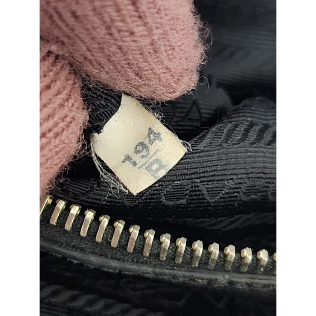 Prada Nylon and Saffiano Patent Leather Promenade Bag Black - Image 5