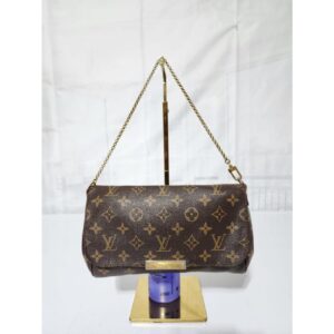 LOUIS VUITTON Monogram Canvas Favorite MM Bag Brown