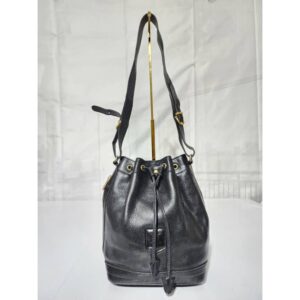 Céline Vintage Bandouliere Bucket Bag Black