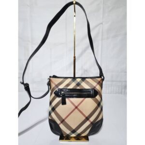 Burberry Supernova Coated Canvas Dryden Crossbody bag Beige/Black