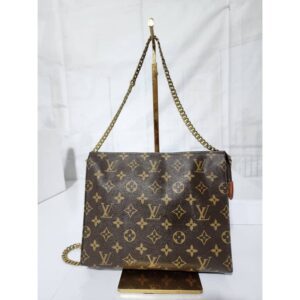LOUIS VUITTON Monogram Toiletry Pouch Brown/Beige