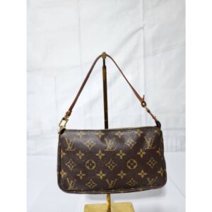 LOUIS VUITTON Accessorie Monogram Pochette Brown