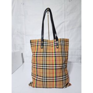 Burberry Nova Check Rainbow Tote Bag